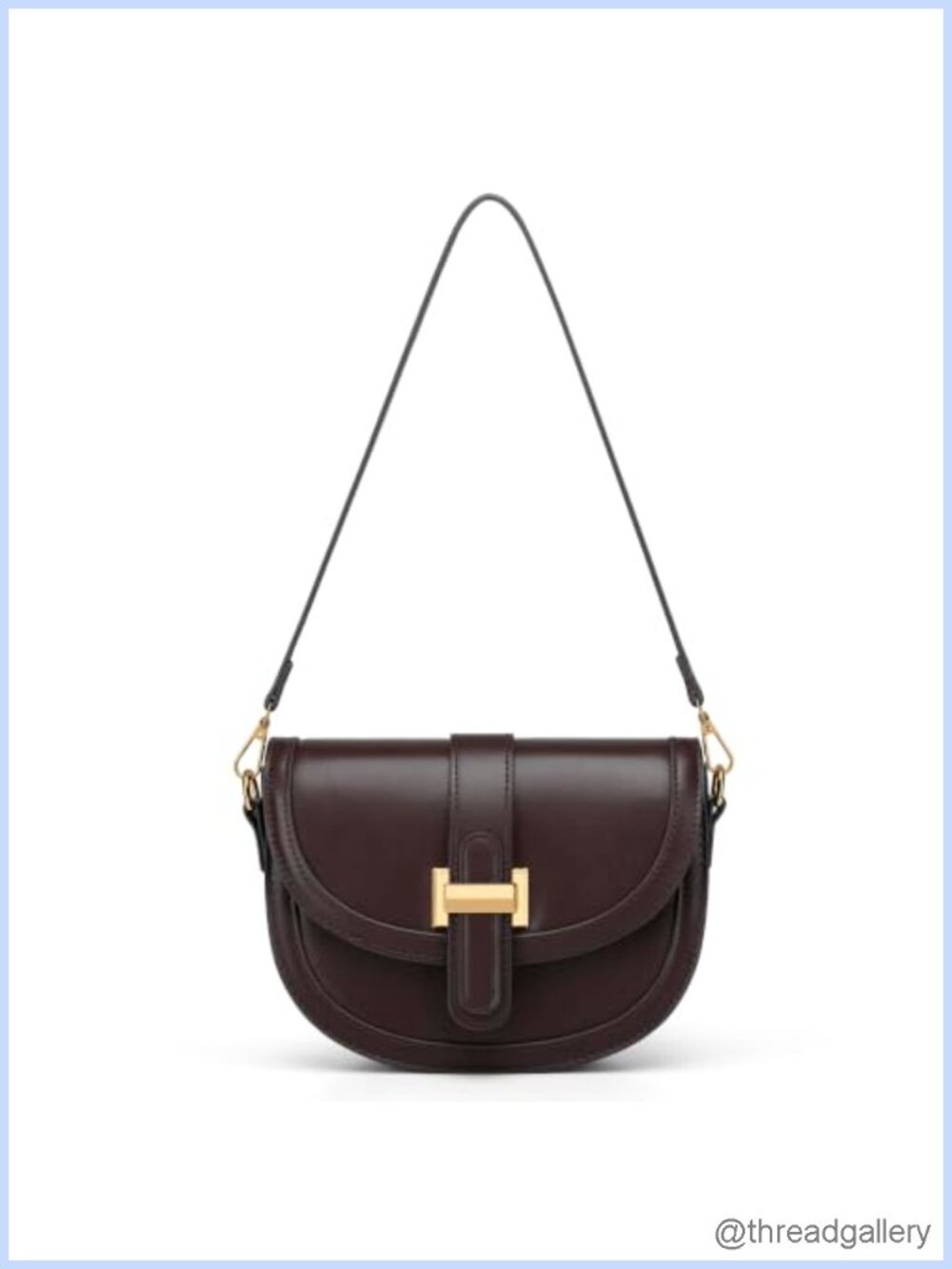 Vegan Leather Small Shoulder Bag Mini Hobo Clutch Purse Removable Strap